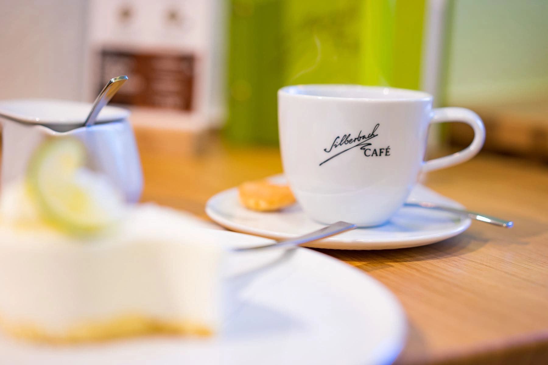 Kaffeegenuss im Café Silberbach, Wernigerode